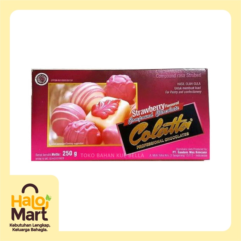 

Colatta Strawberry Flavoured Compound (250 gr)