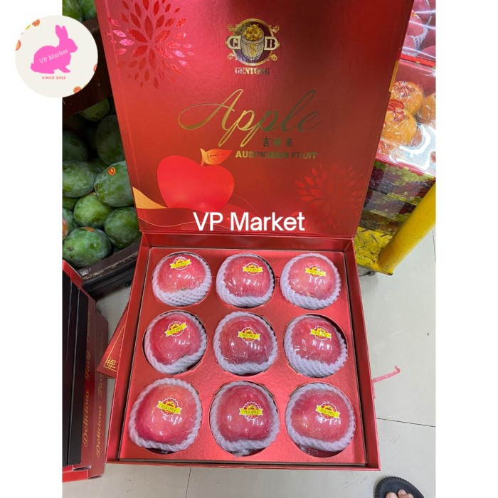 

Apel Fuji Gentong Isi 9 | Hampers Buah Imlek | Box