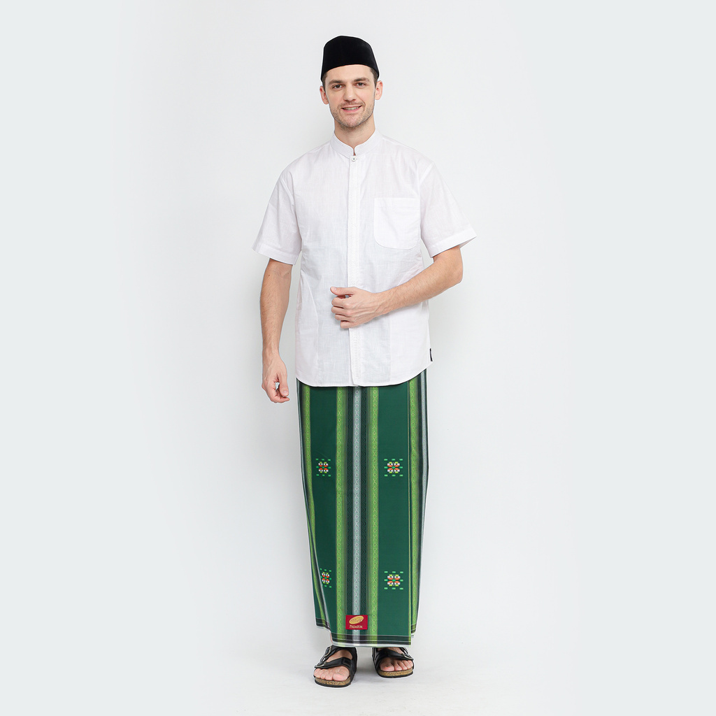 Sarung ATLAS Premium 760 Songket Hijau