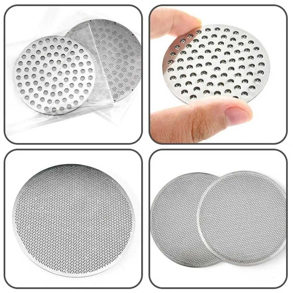 Puck Screen Portafilter Espresso Double Layer 150 Micron