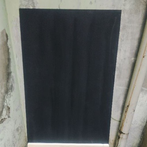 

papan tulis kapur hitam polos 40 x 60 cm tanpa list kayu / Jati Belanda / Blackboard