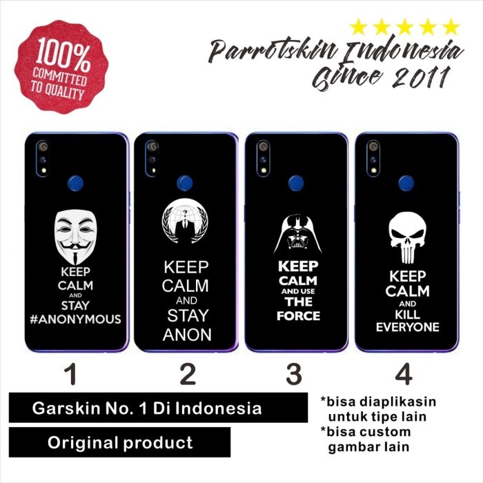 

Garskin skin Xiaomi mi Redmi Note 3 4 5 6 7 8 keep calm Style sticker