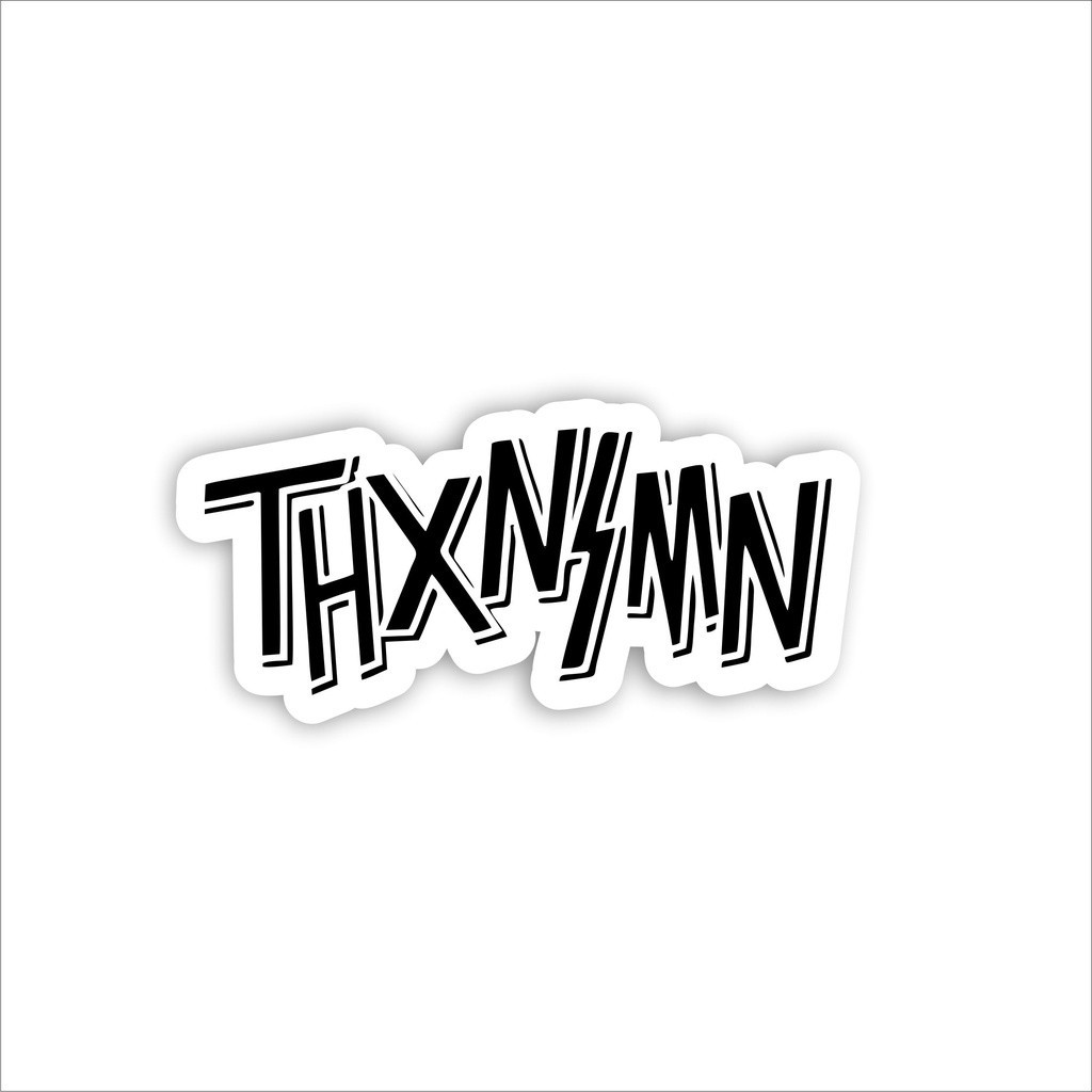 

Stiker Sticker Thansinsomnis Distro Black red blue Brand Case Phone Logo nirvana rolling metalica BLACK Band Aesthetic Grosir Murah Pop Art Clothing Basic Daily Tumblr Laptop Motor Helm HP Casing Striping Tempel Label Merk Dinding Graftac Vinyl High Quali