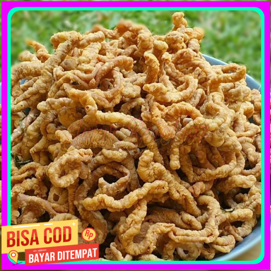 

2kg keripik usus ayam super original