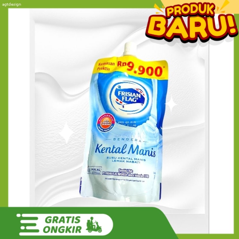 

PAKET MURAH 7 PCS Frisian Flag KP Plain Pouch 260gr