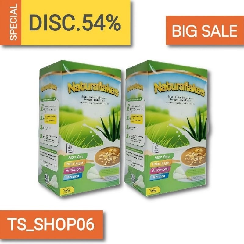 

Naturaflakes Pangan Pengganti yang Kaya akan Nutririginal 100% Bpom