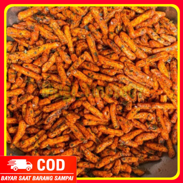 

basreng stik 1 kilogram basreng viral pedas daun jeruk gurih