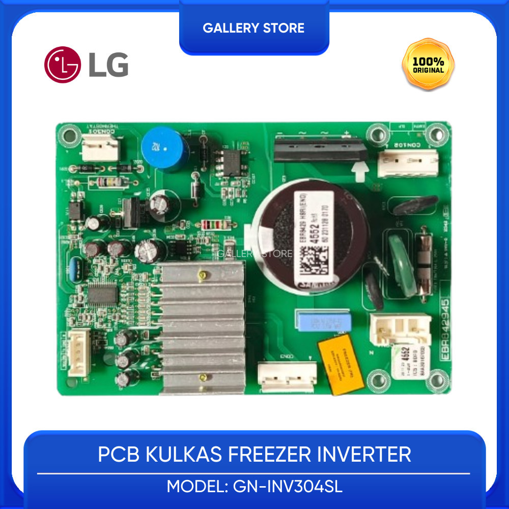 MODUL PCB KULKAS FREEZER LG EBR8429 4533 TYPE KULKAS GN INV304SL GN INV304BKPART  PAKAI COMPRESSOR B