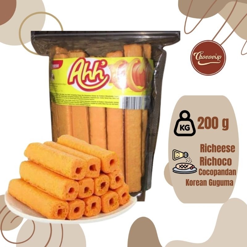 

Nabati Ahh 200 g camilan snack ringan berbentuk stik