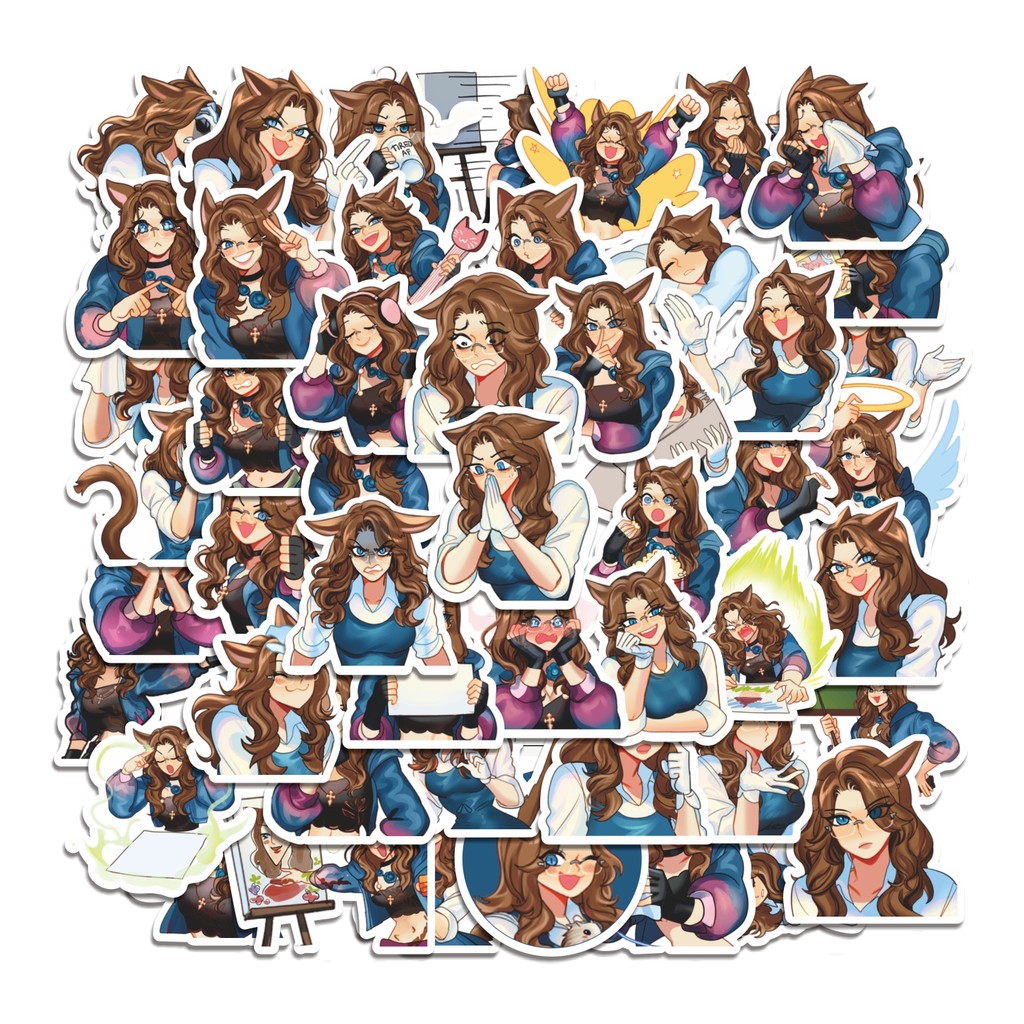 

COD 50 Pcs Stiker Kasia Collection Lucu Anti Air Untuk Dekorasi Notebook Sepeda Skateboard Handphone