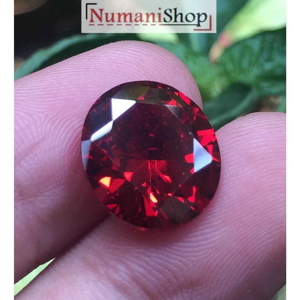Batu Permata Pyrope Garnet Big HQ