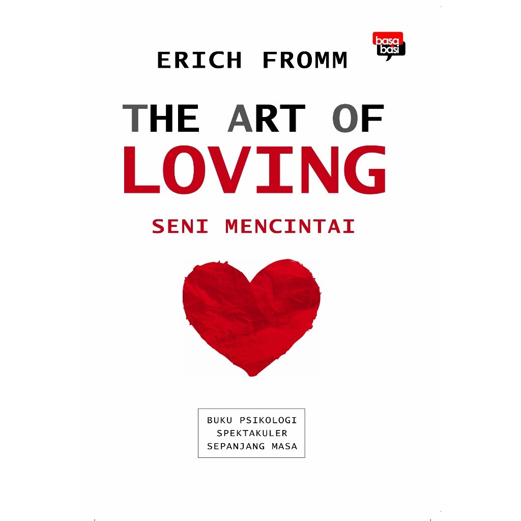 The Art of Loving Seni Mencintai - Erich Fromm