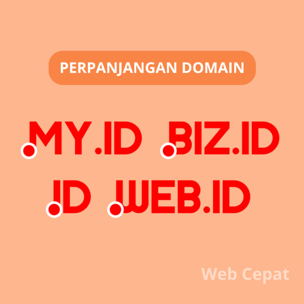 Perpanjangan Domain .my.id .biz.id .id .web.id