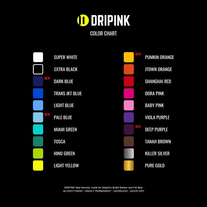 

Dripink Fat Mop - Neon Color