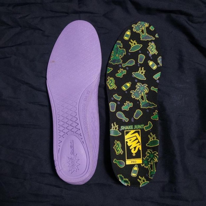 ⭐BISA COD⭐ VANS INSOLE POPCUSH ULTRACUSH ORIGINAL  BLACK SHAKEJUNT, 43/28CM Termurah