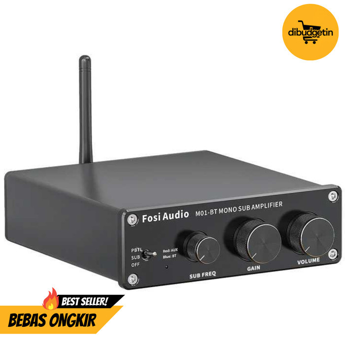 Fosi Audio Subwoofer Amplifier Mono Channel 300W TDA7498E - M01-BT