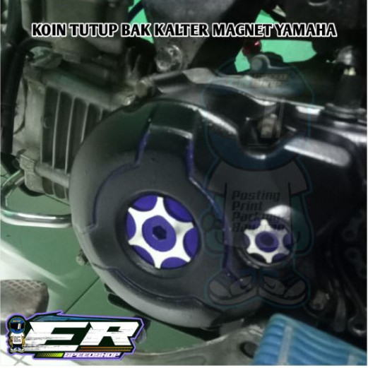 Koin tutup magnet yamaha cnc koin bak kalter magnet yamaha cnc variasi vega jupiter vixion