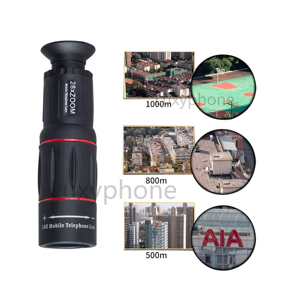 -Boxoejeans Lensa Apexel 28x Zoom Lensa Kamera HP Apexel 18x25 Original Zoom Telezoom Lensa Tele Zoo