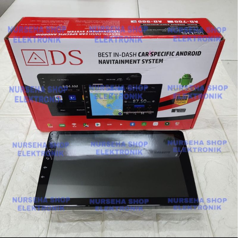 Head unit android 9 inch ADS Ram 2/16gb tape mobil android 9 inch