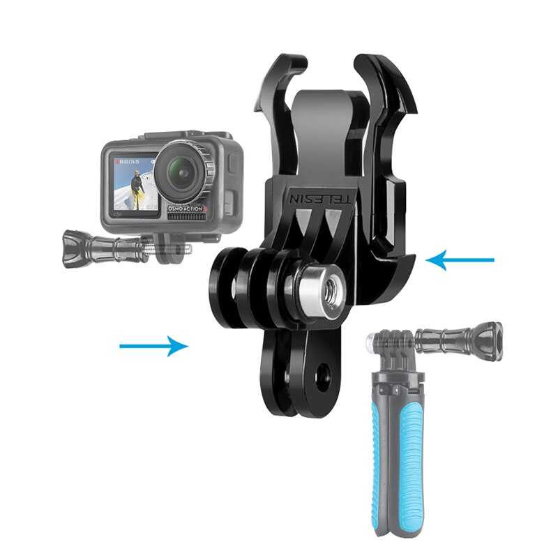 Dual Mount J Hook Adaptor for GoPro - Kemudahan dalam Mengambil Gambar Ganda dengan Adaptor Dual Mount J Hook