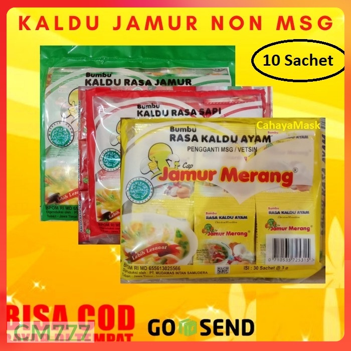 

kaldu jamur merang 10pcs Sachet