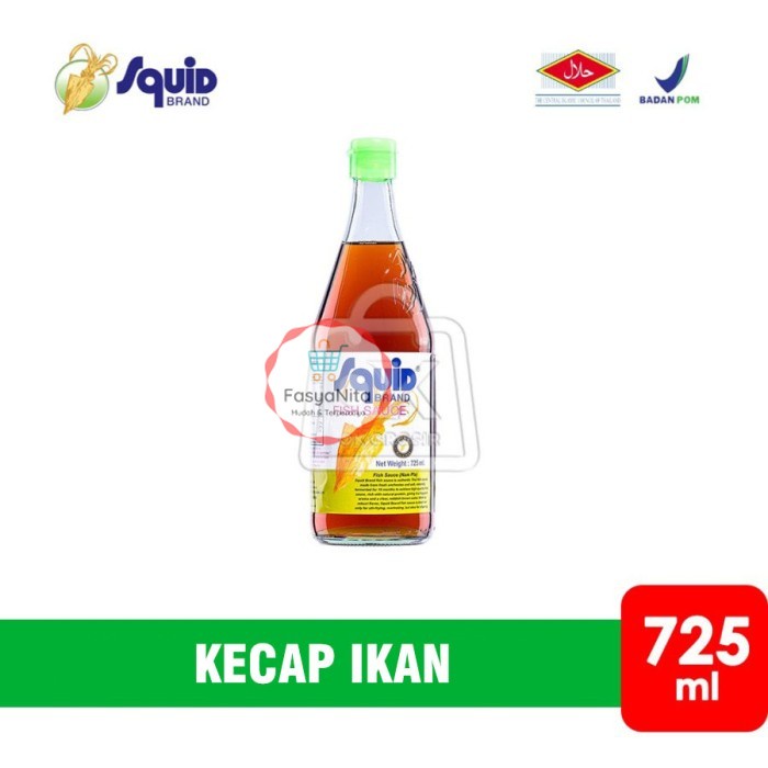 

Kecap Ikan Squid Brand Fish Sauce Thailand (Botol Kaca 725ml) - FasyAnita Mart Denpasar