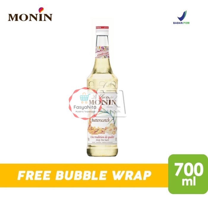 

Butterscotch Syrup Monin / Sirup Monin [Botol 700 ml] - FasyAnita Mart Denpasar