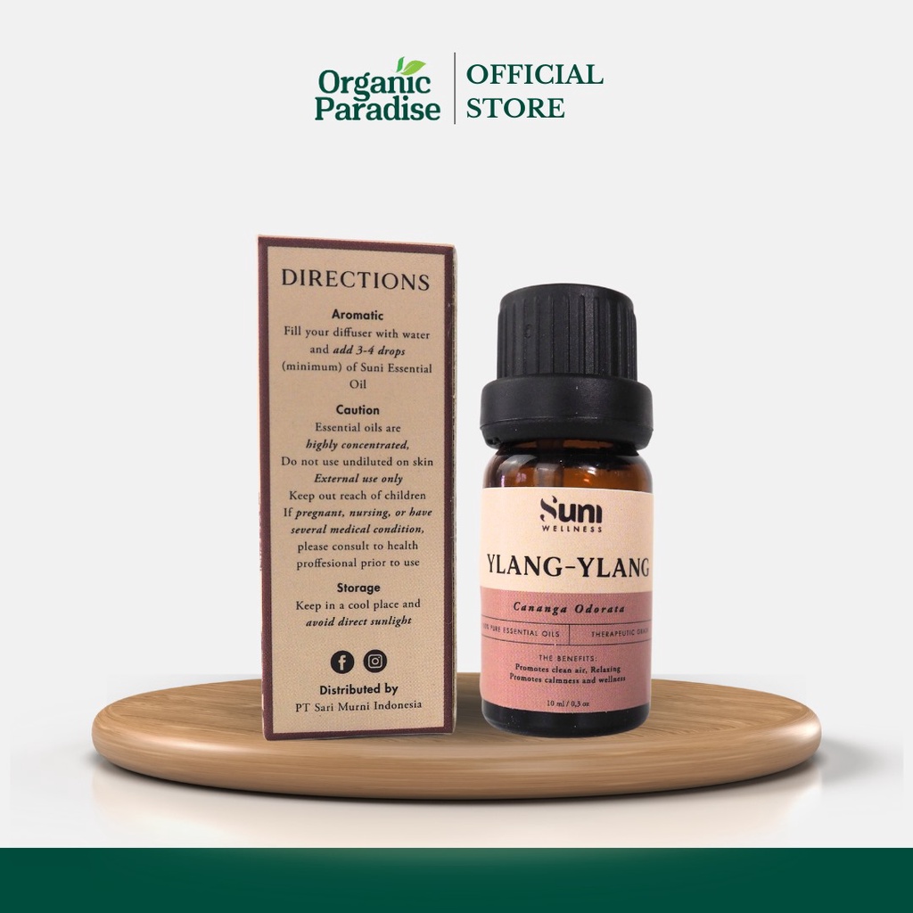 

Premium Suni Wellness Essential Oil Ylang Ylang 10 ml Aromatherapy Oil