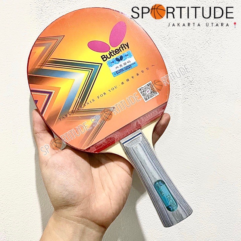 Bet Pingpong Bat Tenis Meja Bat Pingpong Butterfly TBC 202 ORIGINAL