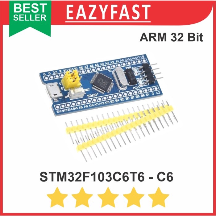 STM32 F103 C6 Bluepill STM32F103C6T6 ARM Cortex STM 32 Bit Nano Micro