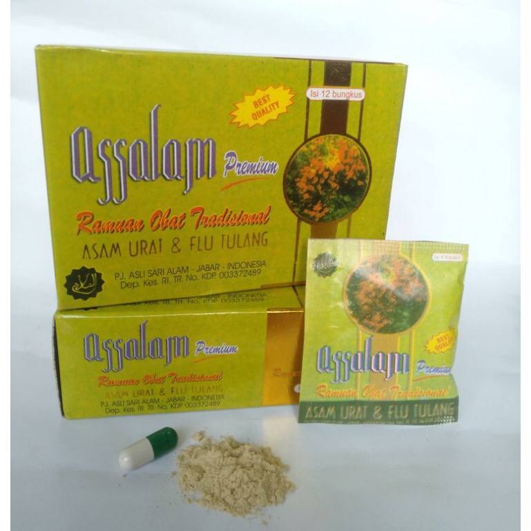 Tamochi - Ramuan Obat Herbal Asam Urat Flu Tulang Herbal Assalam Premium