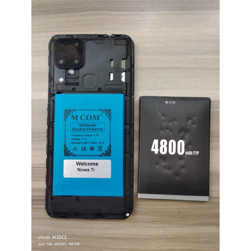 Viral - Battery Batre Baterai Double Power Mcom Welcome Nowa 7i