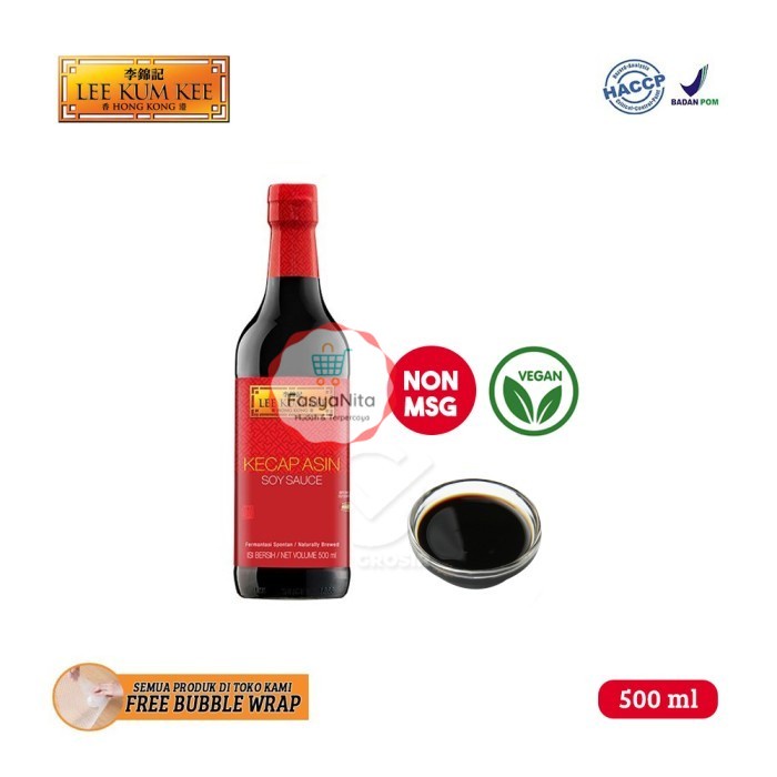 

Lee Kum Kee Soy Sauce / Kecap Asin Kacang Kedelai [500 ml] - Original Merah - FasyAnita Mart Denpasar