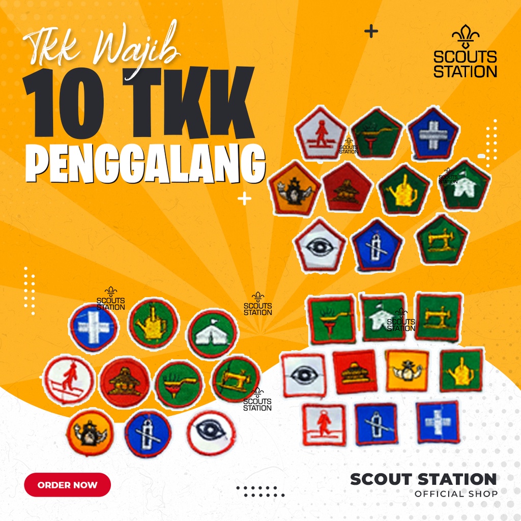 TKK Penggalang Wajib purwa Madya Utama Penggalang / Tkk Pramuka Wajib