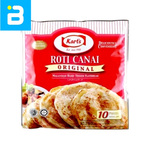 

Karts Roti Canai Original 10pcs 580G