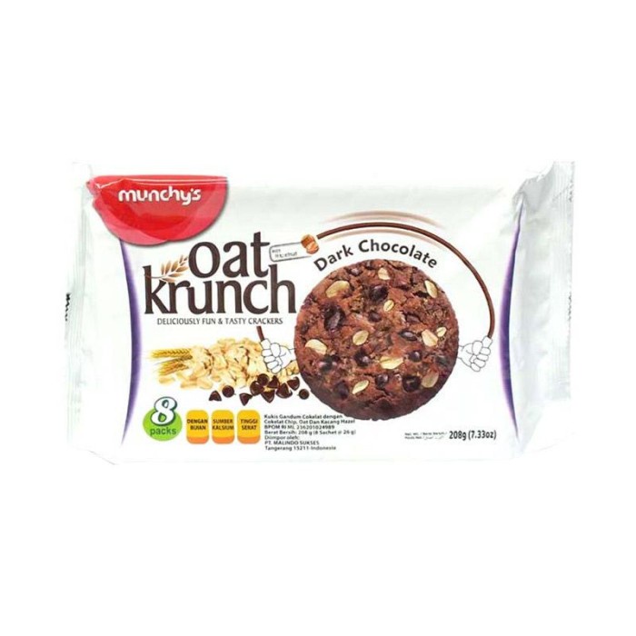 

MUNCHYS OAT KRUNCH CHOCOLATE 208GR