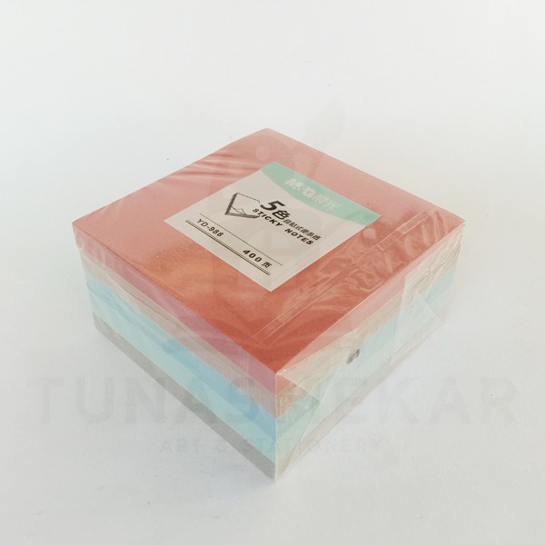 

M&G. 100 Sheets Simple Colorful Strong-Sticky Sticky Notes School