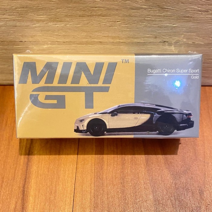 MINIGT 513 BUGATTI CHIRON SUPER SPORT GOLD LHD MINI GT LP27