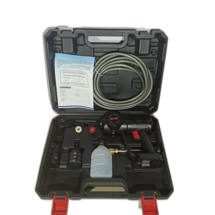 JET CLEANER CORDLESS MESIN STEAM BATERAI unit only - Jet steam