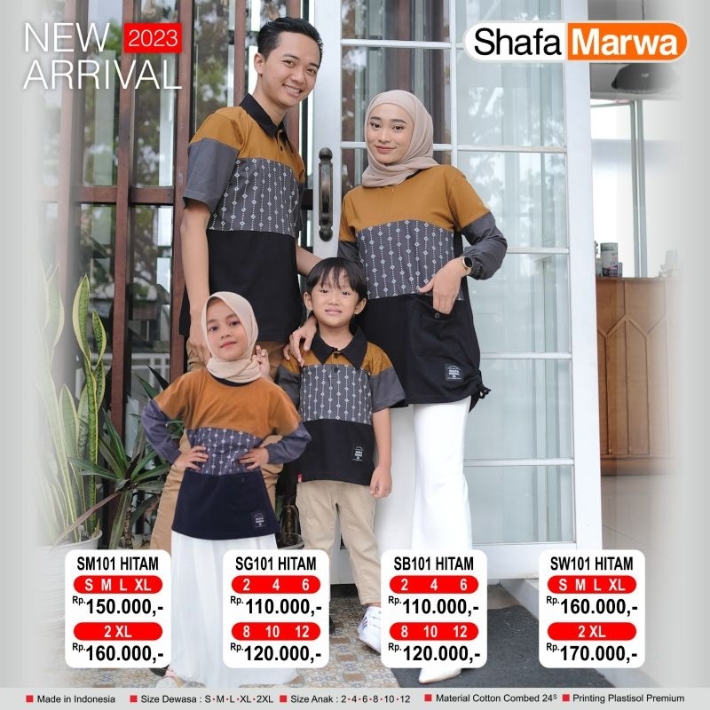 kaos couple family merk shafa marwa 101