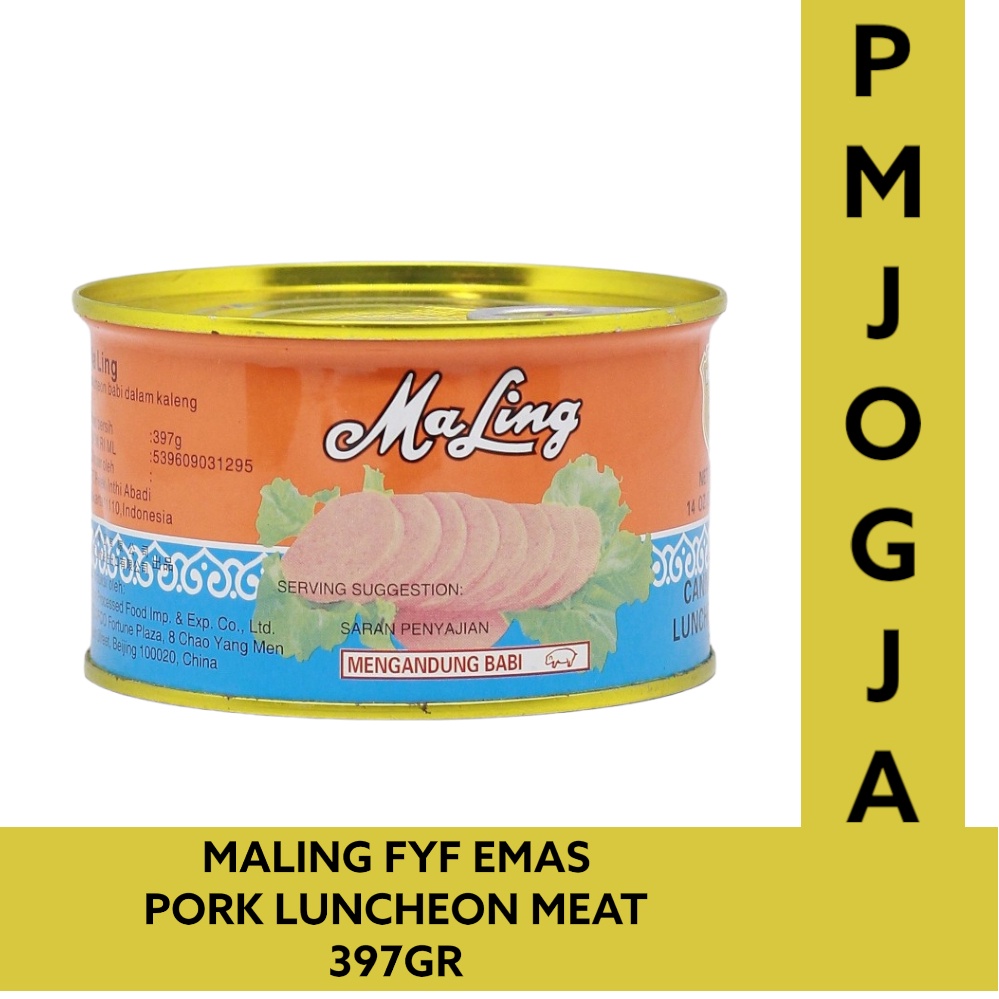 

Maling FYF Pork Luncheon Meat 397 gr Tutup Emas