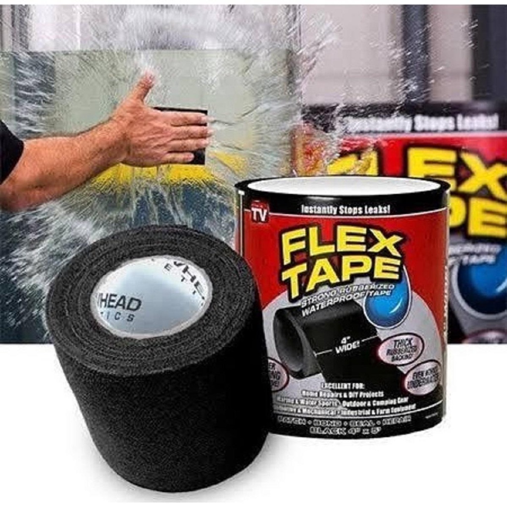

Lakban Isolasi Waterproof Flaxe Tape