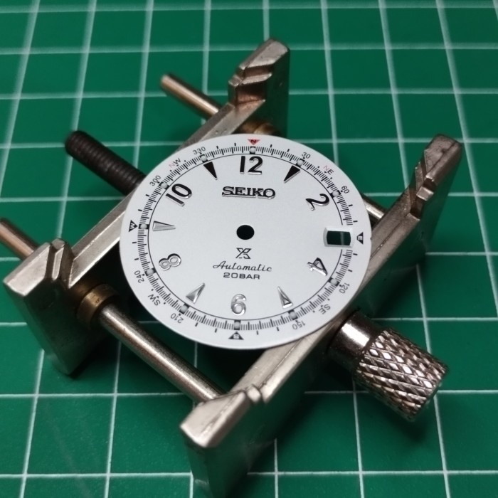 seiko mod dial alpinist explorer datejust nh35 nh36 7s26 white