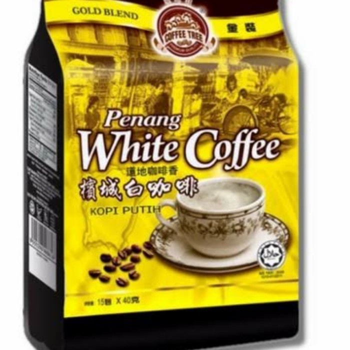 

Coffe Tree Penang White Cofee No Sugar Added 15's x40gr