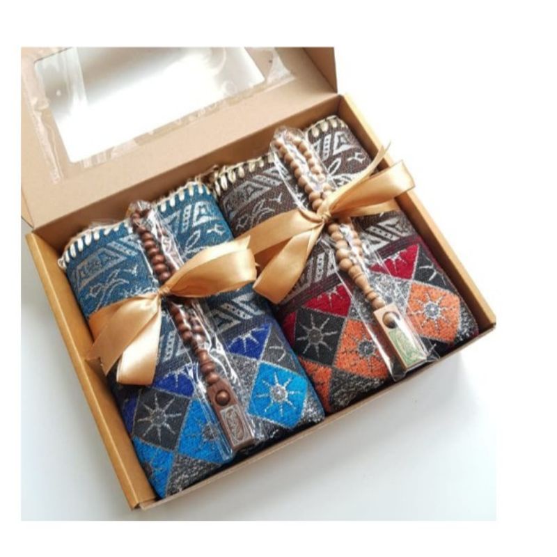 

kado sajadah couple murah hampers premium - Dunia Moeslim