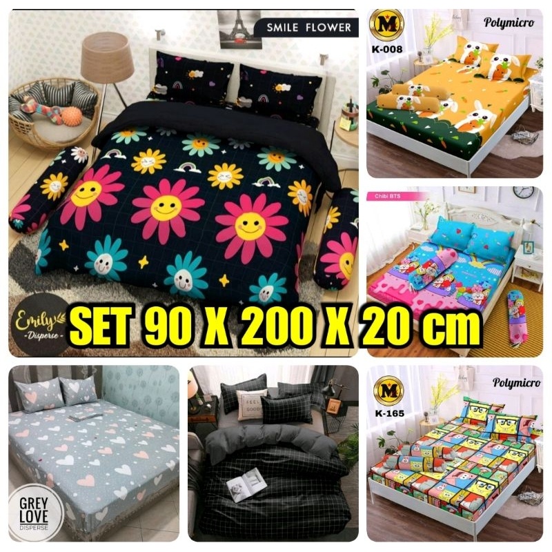 SPREI SET UKURAN 90X200