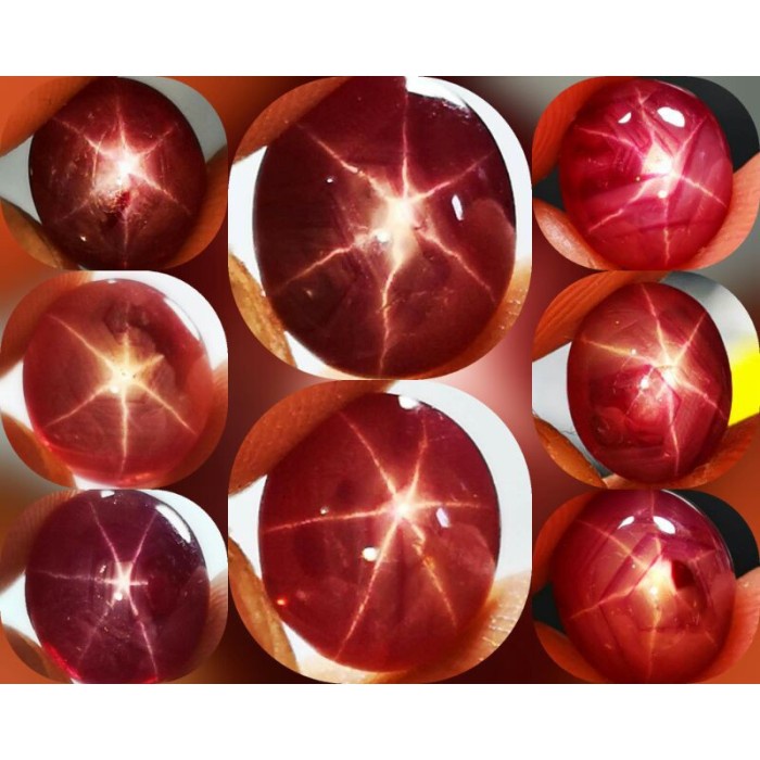 Batu Cincin NATURAL RUBY BURMA STAR FATWA