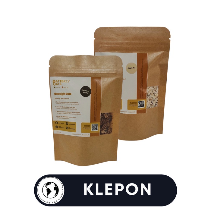 

Sereal Overnight Oats Premix Klepon - 55 Gram