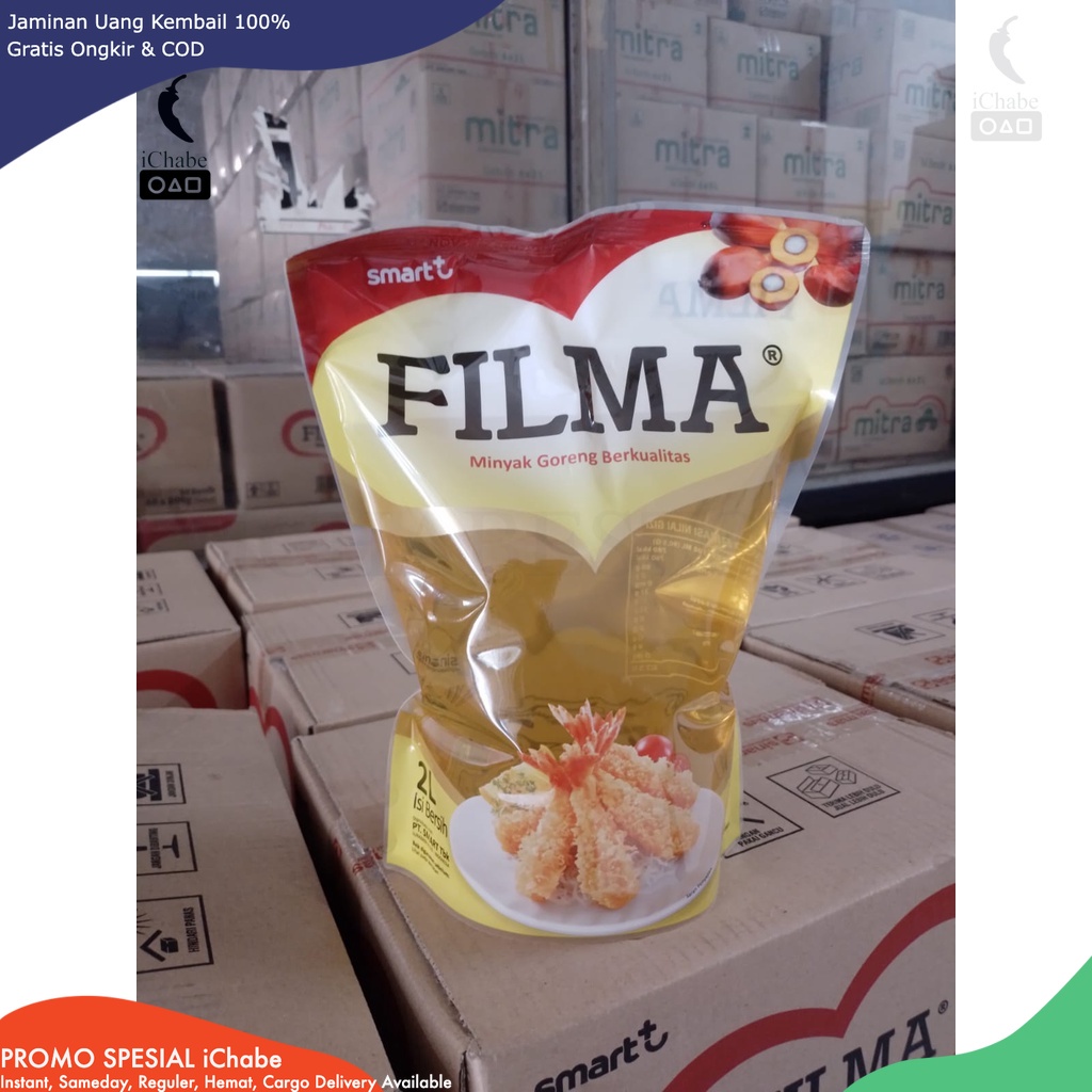 

(BISA COD) DS Minyak Goreng Filma 2 Liter 2000ML