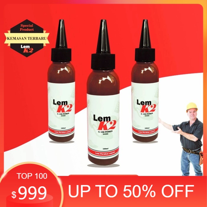 

PROMO/ GUDANG LEM/ LEM SEPATU SUPER KUAT 100ml LEM K2